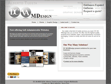 Tablet Screenshot of dc-va-mdesign.com